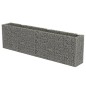 vidaXL Gabionen-Hochbeet Verzinkter Stahl 360×50×100 cm vidaXL Gabionen-Hochbeet Verzinkter Stahl 360×50×100 cm