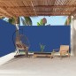 vidaXL Seitenmarkise Ausziehbar Blau 200x600 cm vidaXL Seitenmarkise Ausziehbar Blau 200x600 cm