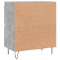 vidaXL Sideboard Betongrau 60x35x70 cm Holzwerkstoff vidaXL Sideboard Betongrau 60x35x70 cm Holzwerkstoff