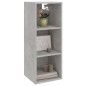 vidaXL Wandschrank Betongrau 34,5x32,5x90 cm Holzwerkstoff vidaXL Wandschrank Betongrau 34,5x32,5x90 cm Holzwerkstoff