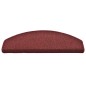 vidaXL Treppenmatten 15 Stk. Rot 65x24x4 cm vidaXL Treppenmatten 15 Stk. Rot 65x24x4 cm