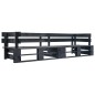 vidaXL Garten-Palettensofa 2-Sitzer Schwarz Holz vidaXL Garten-Palettensofa 2-Sitzer Schwarz Holz