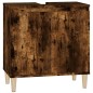 vidaXL Waschbeckenunterschrank Räuchereiche 58x33x60 cm Holzwerkstoff vidaXL Waschbeckenunterschrank Räuchereiche 58x33x60 cm Holzwerkstoff