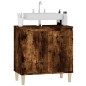 vidaXL Waschbeckenunterschrank Räuchereiche 58x33x60 cm Holzwerkstoff vidaXL Waschbeckenunterschrank Räuchereiche 58x33x60 cm Holzwerkstoff