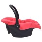 vidaXL Babyschale Rot 42x65x57 cm vidaXL Babyschale Rot 42x65x57 cm