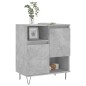 vidaXL Sideboard Betongrau 60x35x70 cm Holzwerkstoff vidaXL Sideboard Betongrau 60x35x70 cm Holzwerkstoff
