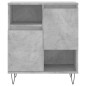 vidaXL Sideboard Betongrau 60x35x70 cm Holzwerkstoff vidaXL Sideboard Betongrau 60x35x70 cm Holzwerkstoff