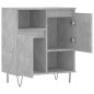 vidaXL Sideboard Betongrau 60x35x70 cm Holzwerkstoff vidaXL Sideboard Betongrau 60x35x70 cm Holzwerkstoff