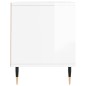vidaXL TV-Schrank Hochglanz-Weiß 100x34,5x44,5 cm Holzwerkstoff vidaXL TV-Schrank Hochglanz-Weiß 100x34,5x44,5 cm Holzwerkstoff