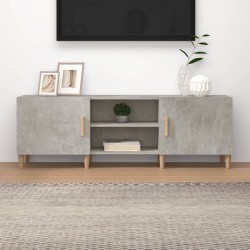 vidaXL TV-Schrank Betongrau 150x30x50 cm Holzwerkstoff
