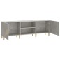 vidaXL TV-Schrank Betongrau 150x30x50 cm Holzwerkstoff vidaXL TV-Schrank Betongrau 150x30x50 cm Holzwerkstoff