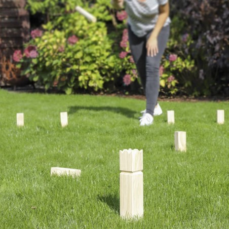 HI Outdoor-Kubb-Spiel Holz 