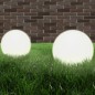 LED-Gartenleuchten 4 Stk. Kugelförmig 40 cm PMMA LED-Gartenleuchten 4 Stk. Kugelförmig 40 cm PMMA