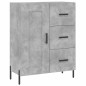 Highboard Betongrau 69,5x34x180 cm Holzwerkstoff Highboard Betongrau 69,5x34x180 cm Holzwerkstoff