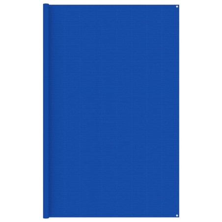 vidaXL Zeltteppich 300x500 cm Blau HDPE