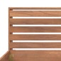 vidaXL Massivholzbett Teak 100x200 cm vidaXL Massivholzbett Teak 100x200 cm