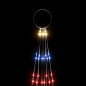 vidaXL LED-Weihnachtsbaum für Fahnenmast Mehrfarbig 310 LEDs 300 cm vidaXL LED-Weihnachtsbaum für Fahnenmast Mehrfarbig 310 LEDs 300 cm