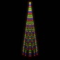 vidaXL LED-Weihnachtsbaum für Fahnenmast Mehrfarbig 310 LEDs 300 cm vidaXL LED-Weihnachtsbaum für Fahnenmast Mehrfarbig 310 LEDs 300 cm
