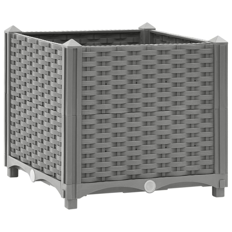 vidaXL Hochbeet 40x40x38 cm Polypropylen vidaXL Hochbeet 40x40x38 cm Polypropylen