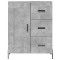 Highboard Betongrau 69,5x34x180 cm Holzwerkstoff Highboard Betongrau 69,5x34x180 cm Holzwerkstoff