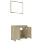 vidaXL Badmöbel-Set Sonoma-Eiche Holzwerkstoff vidaXL Badmöbel-Set Sonoma-Eiche Holzwerkstoff