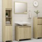 vidaXL Badmöbel-Set Sonoma-Eiche Holzwerkstoff vidaXL Badmöbel-Set Sonoma-Eiche Holzwerkstoff