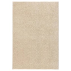 vidaXL Teppich Kurzflor 200x290 cm Beige