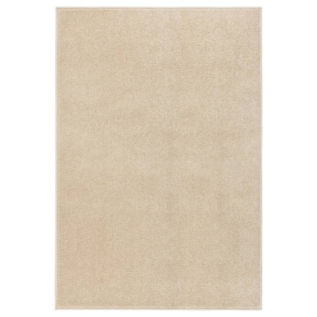 vidaXL Teppich Kurzflor 200x290 cm Beige