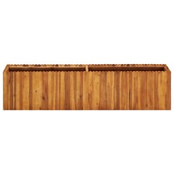 vidaXL Garten-Hochbeet 200 x 30 x 50 cm Massivholz Akazie