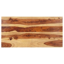 vidaXL Tischplatte Massivholz Palisander 15-16 mm 60×140 cm 