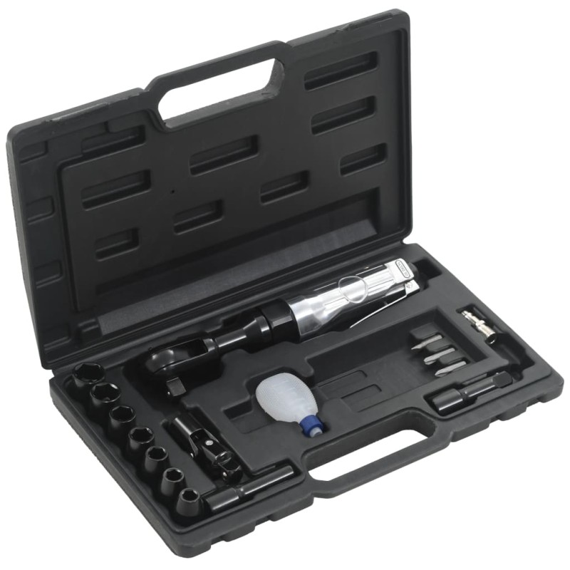 vidaXL Druckluft-Ratschenschlüssel-Satz 16-tlg. 1/2" vidaXL Druckluft-Ratschenschlüssel-Satz 16-tlg. 1/2"