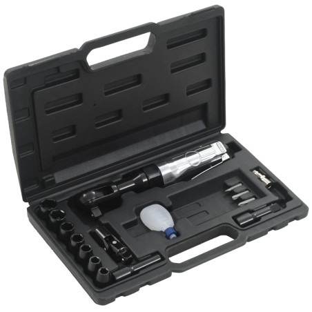 vidaXL Druckluft-Ratschenschlüssel-Satz 16-tlg. 1/2"