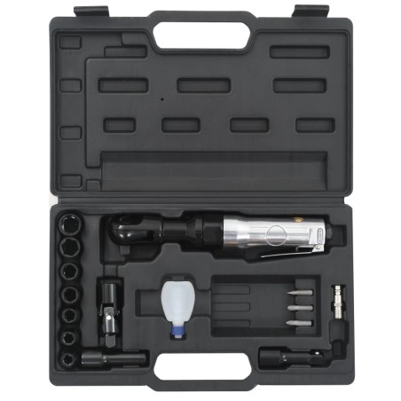 vidaXL Druckluft-Ratschenschlüssel-Satz 16-tlg. 1/2"