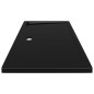vidaXL Duschtasse ABS Rechteckig Schwarz 70x120 cm vidaXL Duschtasse ABS Rechteckig Schwarz 70x120 cm
