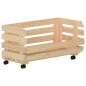 vidaXL Gemüsewagen 57x30x80 cm Massivholz Kiefer vidaXL Gemüsewagen 57x30x80 cm Massivholz Kiefer