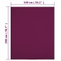 vidaXL Spannbettlaken 2 Stk. Jersey Bordeauxrot 140x200 cm Baumwolle vidaXL Spannbettlaken 2 Stk. Jersey Bordeauxrot 140x200 cm Baumwolle