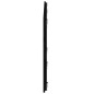 vidaXL Wand-Kopfteil Schwarz 166x3x60 cm Massivholz Kiefer