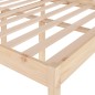 vidaXL Massivholzbett Kiefer 140x190 cm vidaXL Massivholzbett Kiefer 140x190 cm
