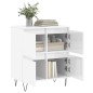 vidaXL Sideboard Hochglanz-Weiß 60x35x70 cm Holzwerkstoff vidaXL Sideboard Hochglanz-Weiß 60x35x70 cm Holzwerkstoff
