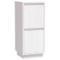 vidaXL Sideboard Weiß 31,5x34x75 cm Massivholz Kiefer vidaXL Sideboard Weiß 31,5x34x75 cm Massivholz Kiefer