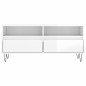 vidaXL TV-Schrank Hochglanz-Weiß 100x34,5x44,5 cm Holzwerkstoff vidaXL TV-Schrank Hochglanz-Weiß 100x34,5x44,5 cm Holzwerkstoff