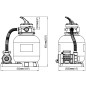 vidaXL Sandfilterpumpen 2 Stk. 600 W 17.000 L/h vidaXL Sandfilterpumpen 2 Stk. 600 W 17.000 L/h