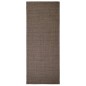 vidaXL Teppich Natur Sisal 80x200 cm Braun vidaXL Teppich Natur Sisal 80x200 cm Braun