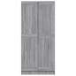 vidaXL Kleiderschrank Grau Sonoma 82,5x51,5x180 cm Holzwerkstoff vidaXL Kleiderschrank Grau Sonoma 82,5x51,5x180 cm Holzwerkstoff