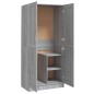 vidaXL Kleiderschrank Grau Sonoma 82,5x51,5x180 cm Holzwerkstoff vidaXL Kleiderschrank Grau Sonoma 82,5x51,5x180 cm Holzwerkstoff