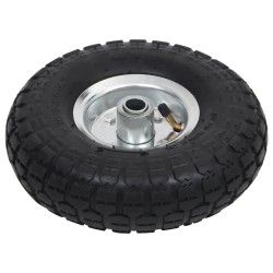 vidaXL Sackkarrenräder 4 Stk. Gummi 4,10 / 3,50 - 4 (260x83)