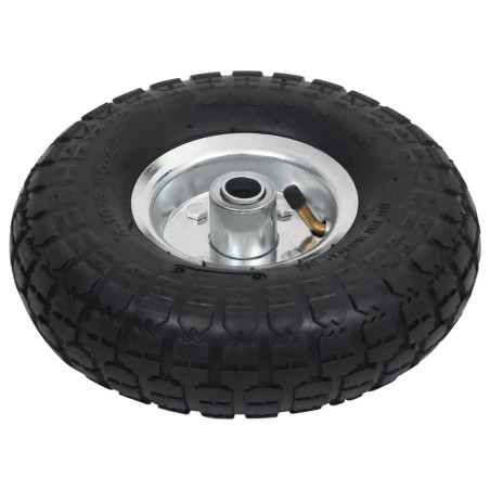 vidaXL Sackkarrenräder 4 Stk. Gummi 4,10 / 3,50 - 4 (260x83)