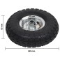vidaXL Sackkarrenräder 4 Stk. Gummi 4,10 / 3,50 - 4 (260x83) vidaXL Sackkarrenräder 4 Stk. Gummi 4,10 / 3,50 - 4 (260x83)