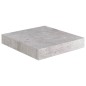 vidaXL Schweberegale 4 Stk. Betongrau 23x23,5x3,8 cm MDF vidaXL Schweberegale 4 Stk. Betongrau 23x23,5x3,8 cm MDF