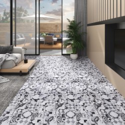 vidaXL PVC-Laminat Nicht Selbstklebend 5,26 m² 2 mm Grau Muster